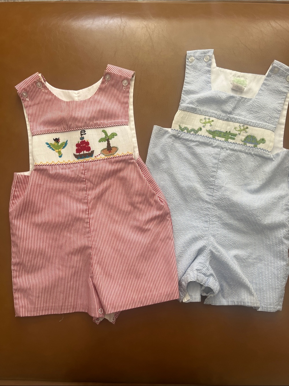 Smock Rompers - Picture 1 of 6